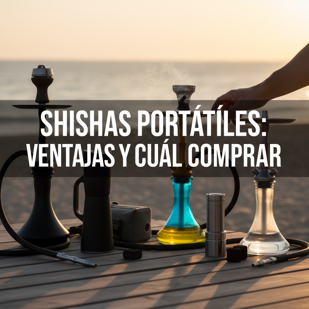 SHISHAS PORTÁTILES: VENTAJAS Y CUÁL COMPRAR
