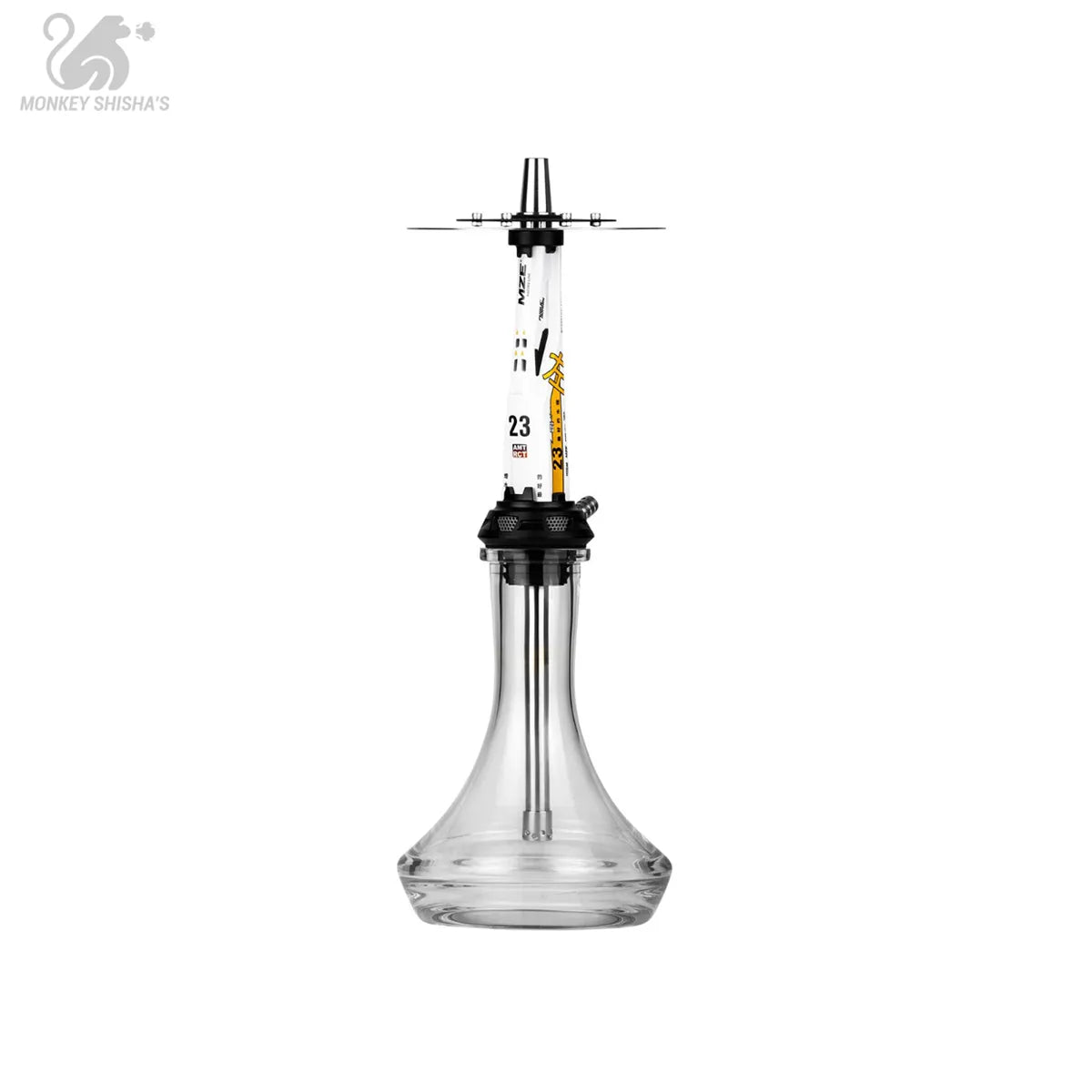 Cachimba Amotion Valve de 52 cm de altura con diseño inspirado en el motorsport - Monkey Shisha's