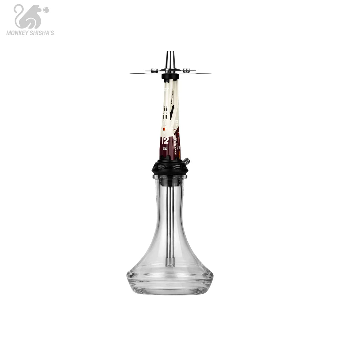 Purga con forma de tubo de escape de la cachimba Amotion Valve - Monkey Shisha's