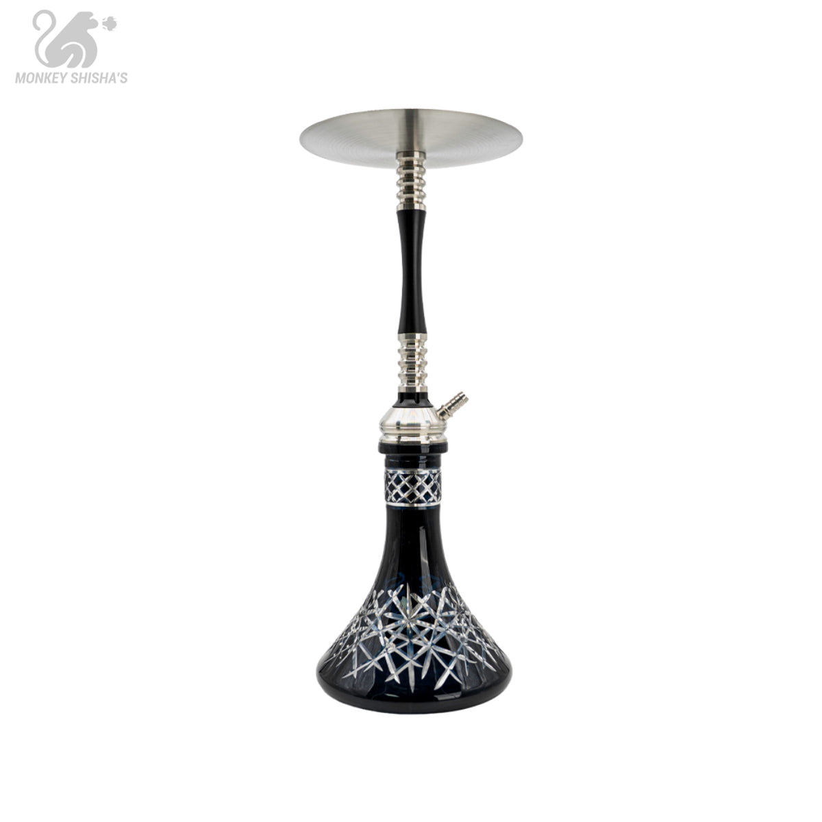 CACHIMBA AXION WAVE HOOKAH STAINLESS STEEL - Vista principal | Premium Hookah