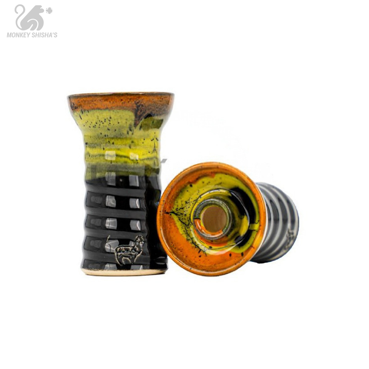 ALPACA SURI BLACK GREEN ORANGE