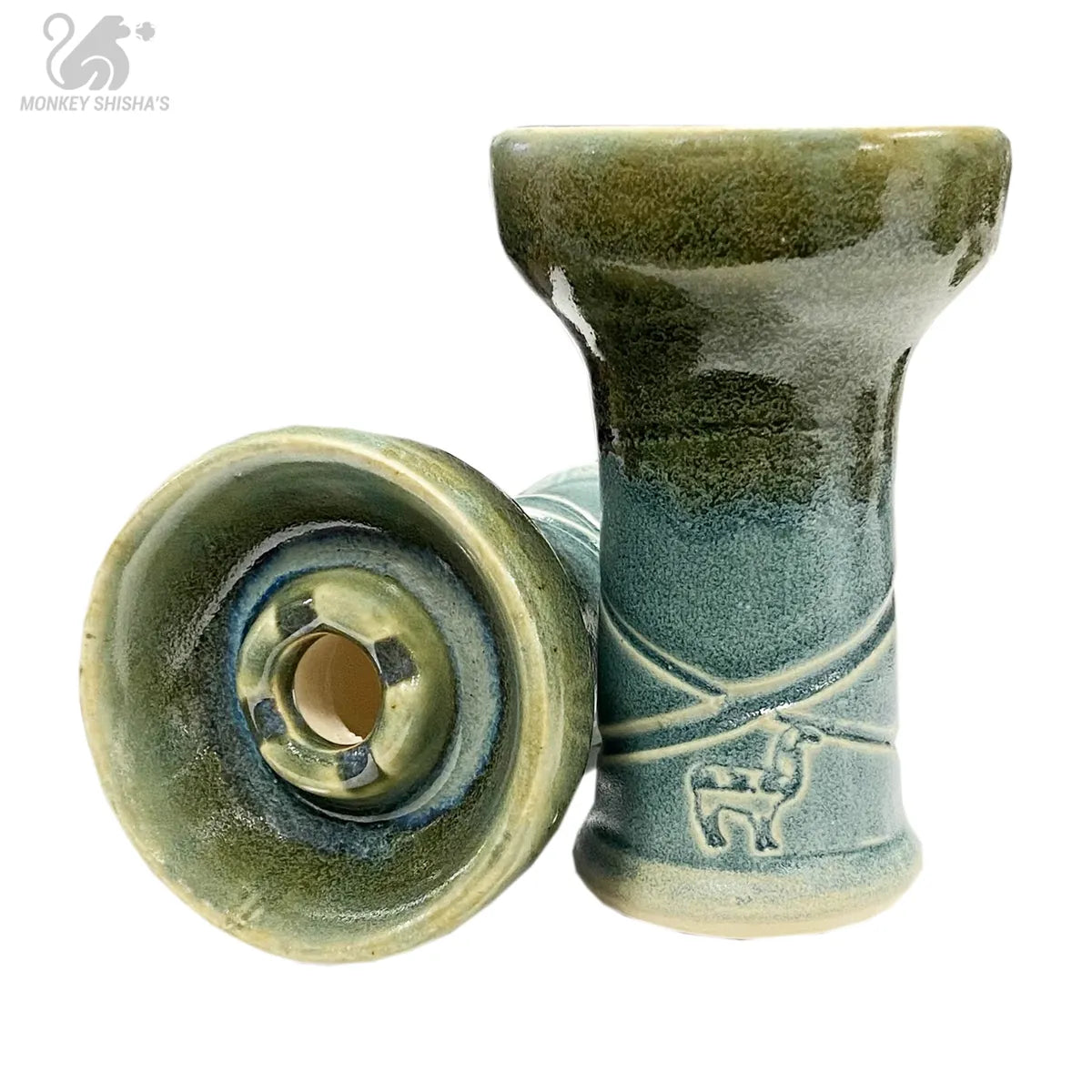 ALPACA MINI ROOK VERDE AZUL - Monkey Shisha's