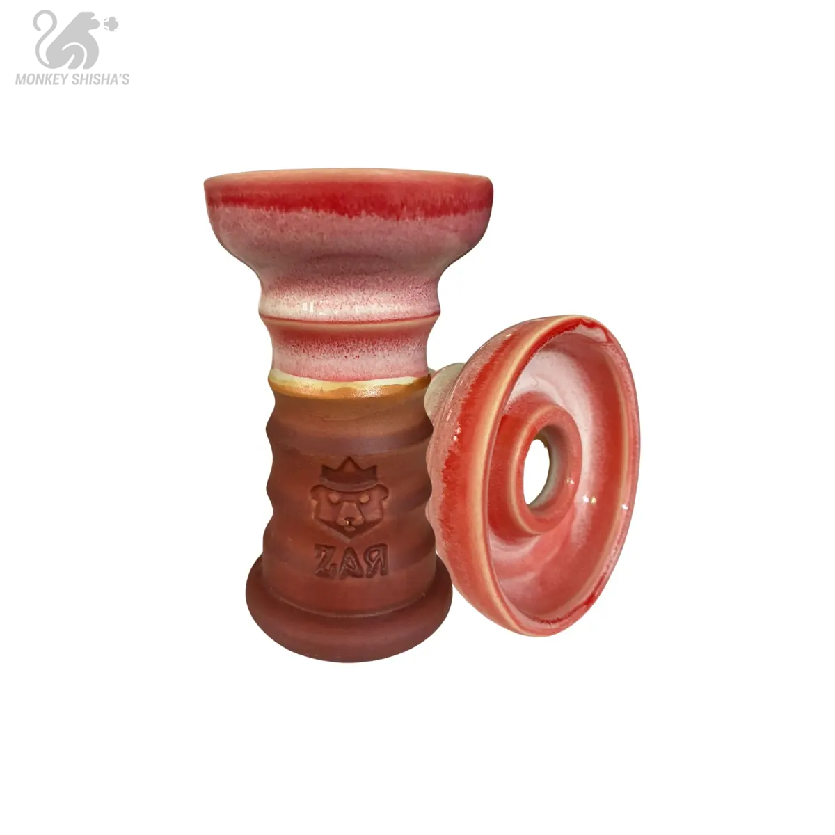 Cazoleta Zar Doctor tradicional para cachimba de barro premium