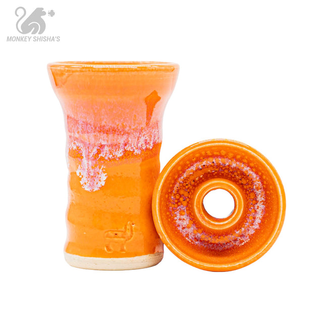 Cazoleta Alpaca Suri Orange - Monkey Shisha's