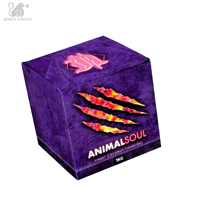 CARBÓN ANIMAL SOUL 1KG - Monkey Shisha's