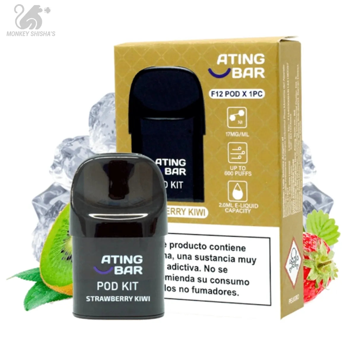 CARTUCHO ATING POD - Monkey Shisha's