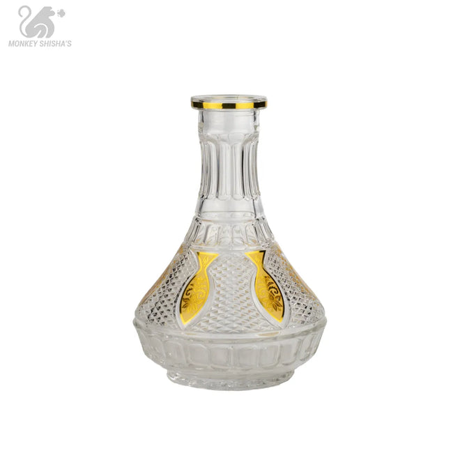 BASE TALLADA GOLD FISH GRANDE BY MR. SHISHA - Monkey Shisha's