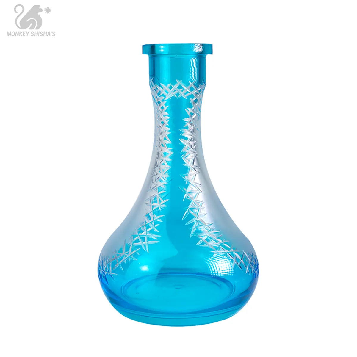 BASE CRISTAL TALLADA ELSA BY MR. SHISHA - Monkey Shisha's