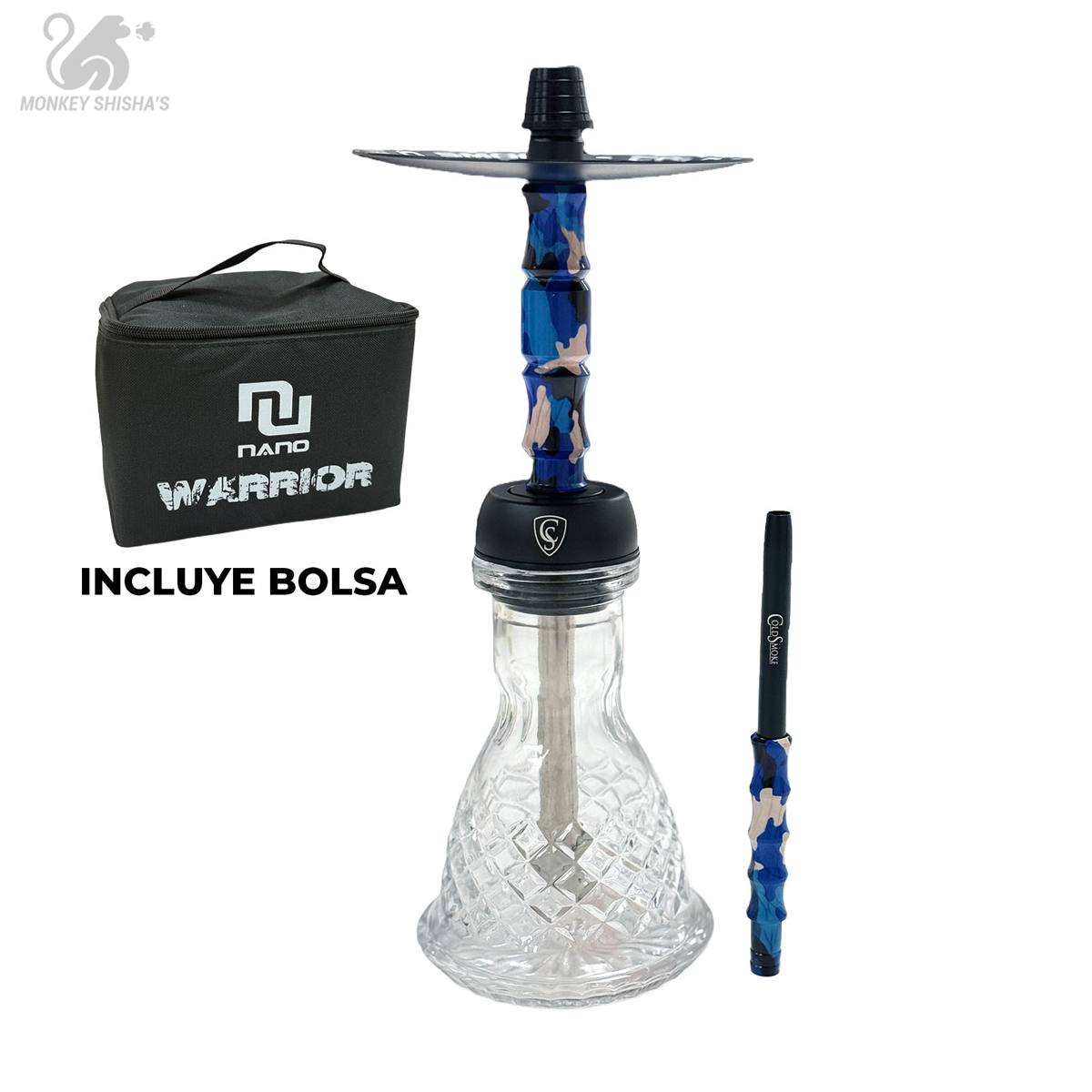 CACHIMBA COLD SMOKE NANO WARRIOR + BASE - Vista principal | Cold Smoke