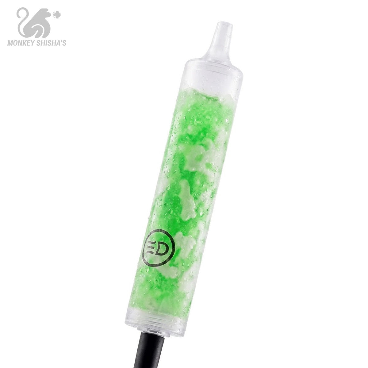 Boquilla Ice Bazooka Yeti turquesa con cápsula de gel refrigerante - Monkey Shisha's