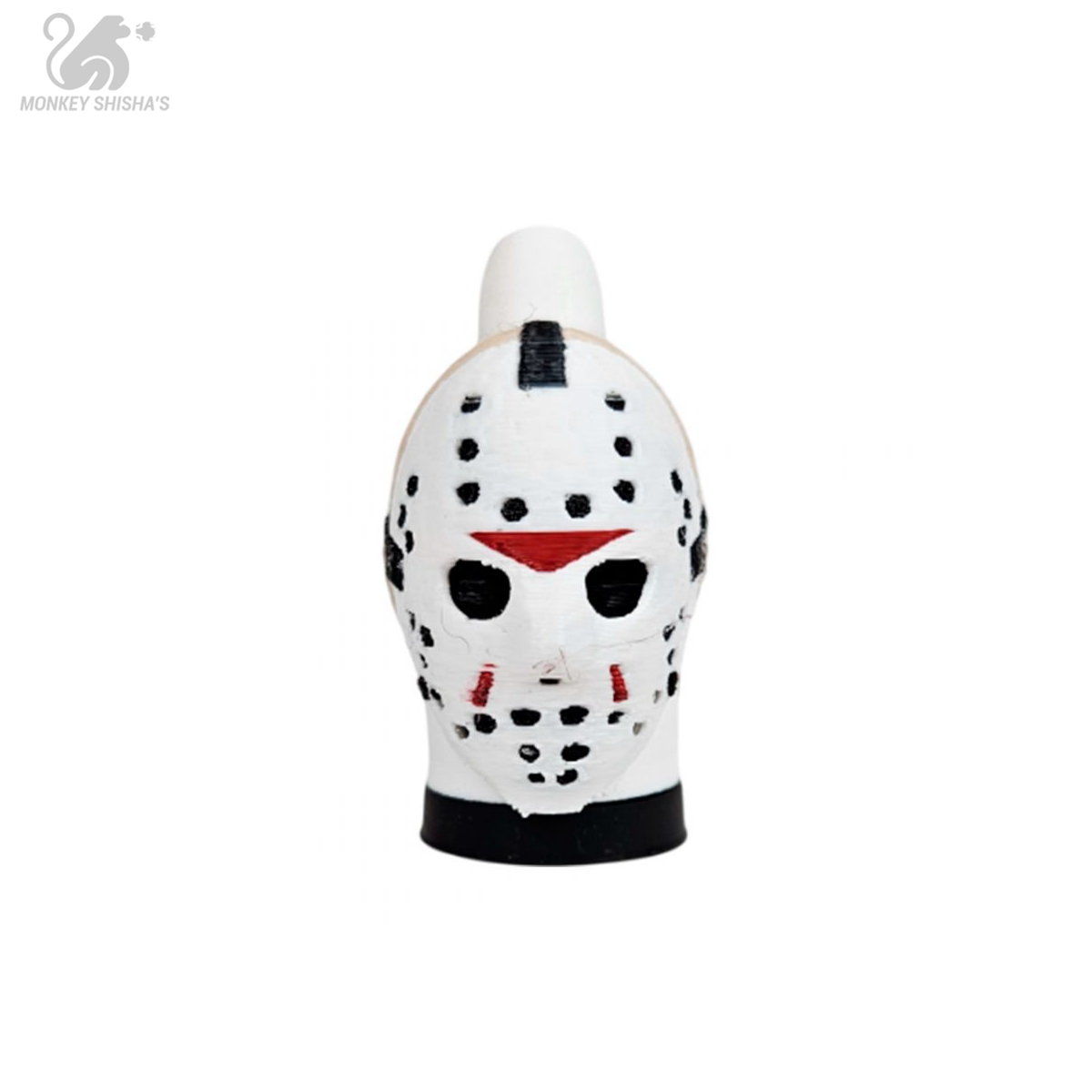 BOQUILLA 3D HC HALLOWEEN MASCARA ROJA - Vista principal | Hispa Cachimba