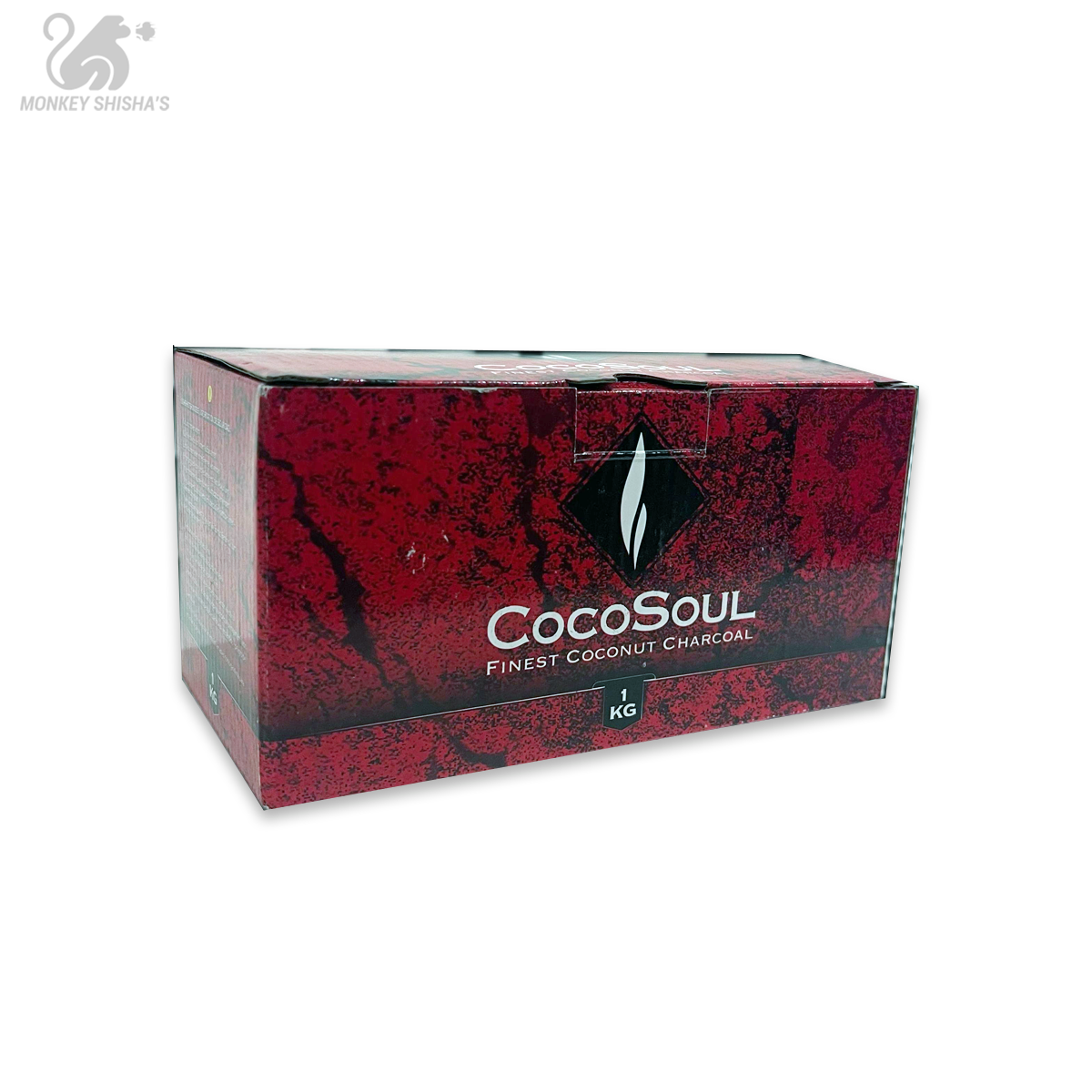 CARBÓN NATURAL COCOSOUL 27 MM – 1 KG - Vista principal | Coco Soul