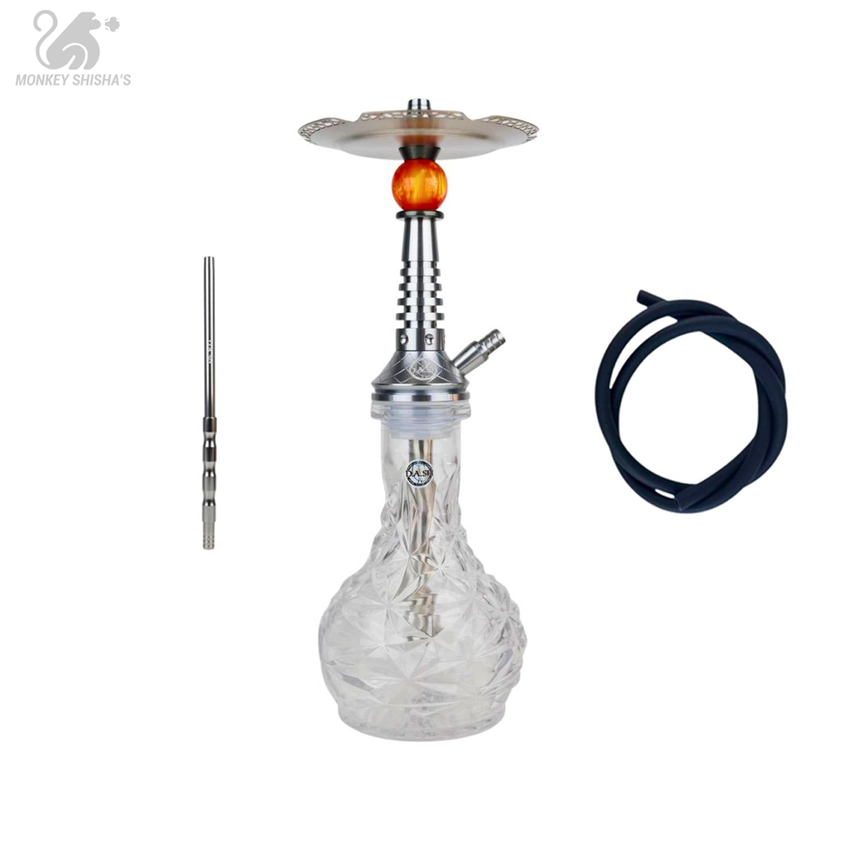 CACHIMBA DASH MINI COSMOS - Vista lateral | D.A.SHISHAS