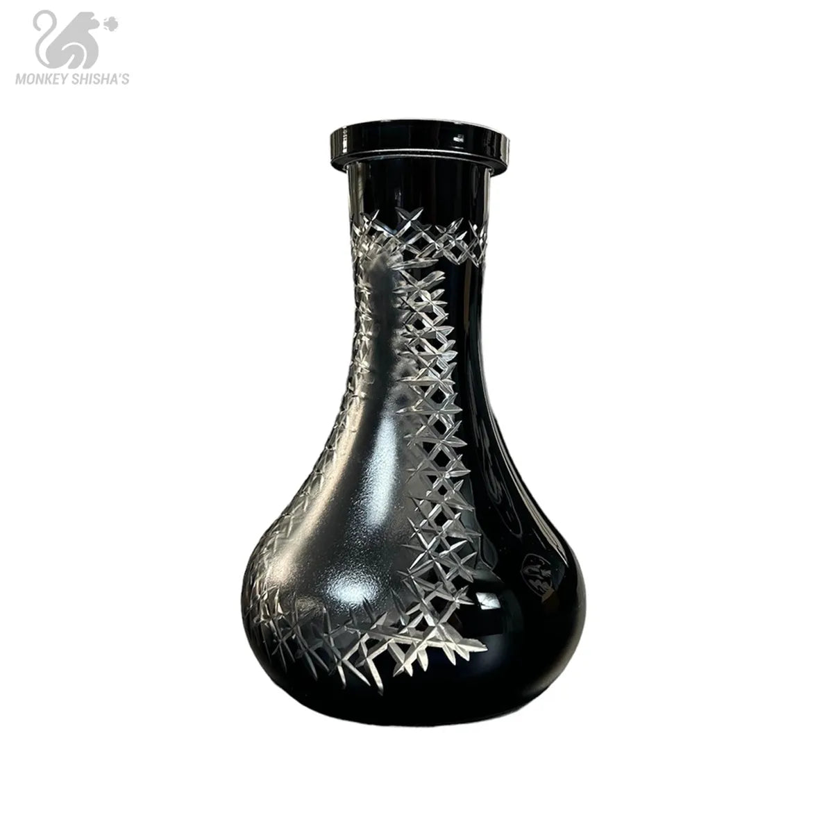 BASE RUSA MINI DROP ICE BLACK - Monkey Shisha's