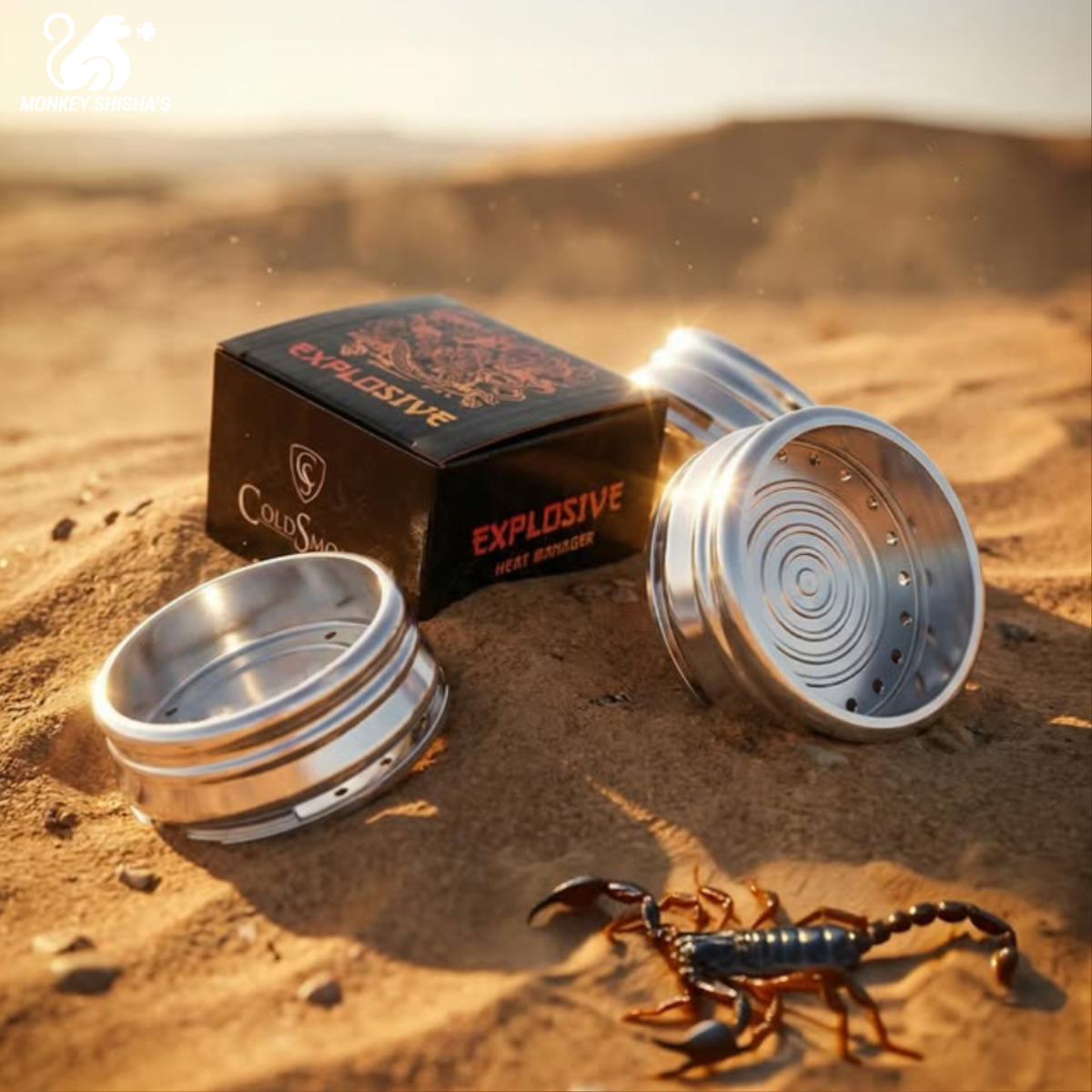 GESTOR DE CALOR EXPLOSIVE - Vista lateral | Cold Smoke