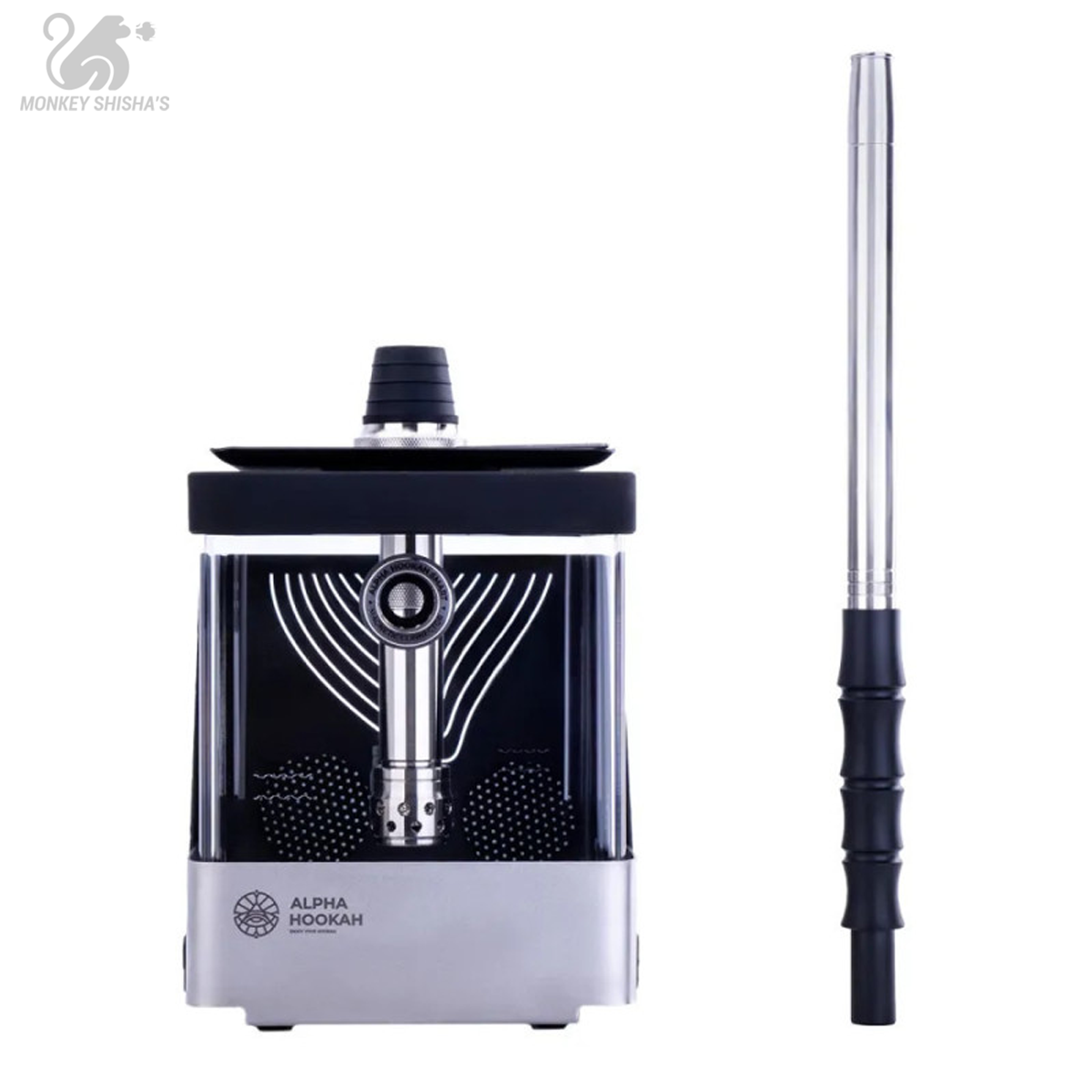 Sistema de purga vertical invertida de la cachimba Alpha Smart Exzo - Monkey Shisha's