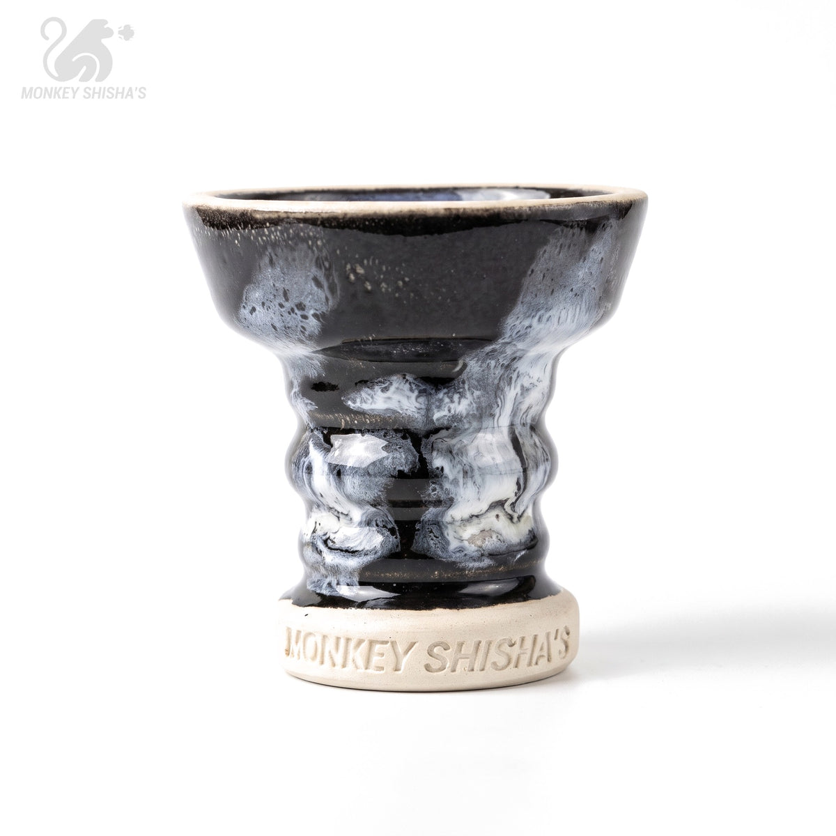 Cazoleta Fibo Brush Phunnel Gen 2 Midnight Marble (lateral) - Monkey Shisha's