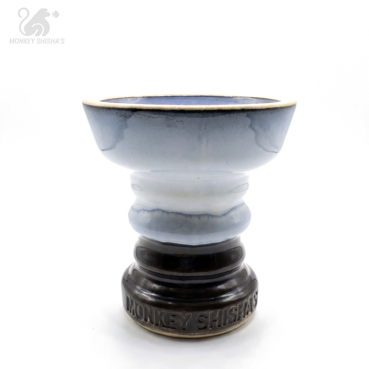 Cazoleta Fibo Dip Phunnel Arctic Frost (lateral) - Monkey Shisha's