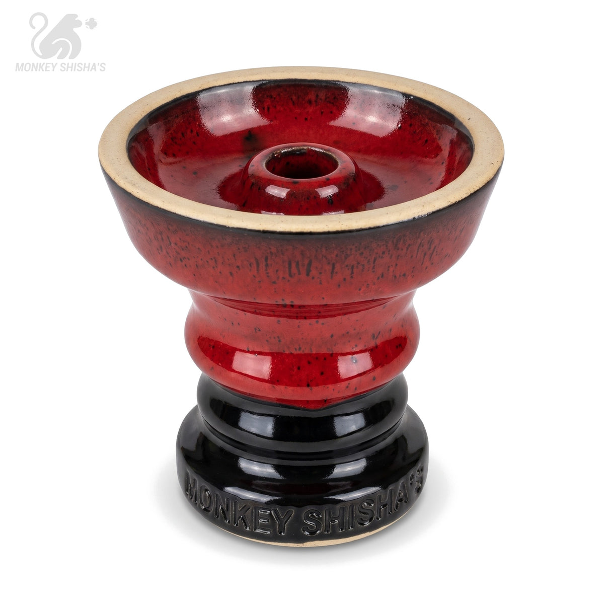 Cazoleta Fibo Dip Phunnel Lava Red (boca) - Monkey Shisha's