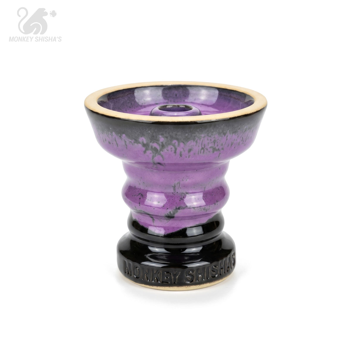 Cazoleta Fibo Dip Phunnel Ultra Violet (lateral) - Monkey Shisha's