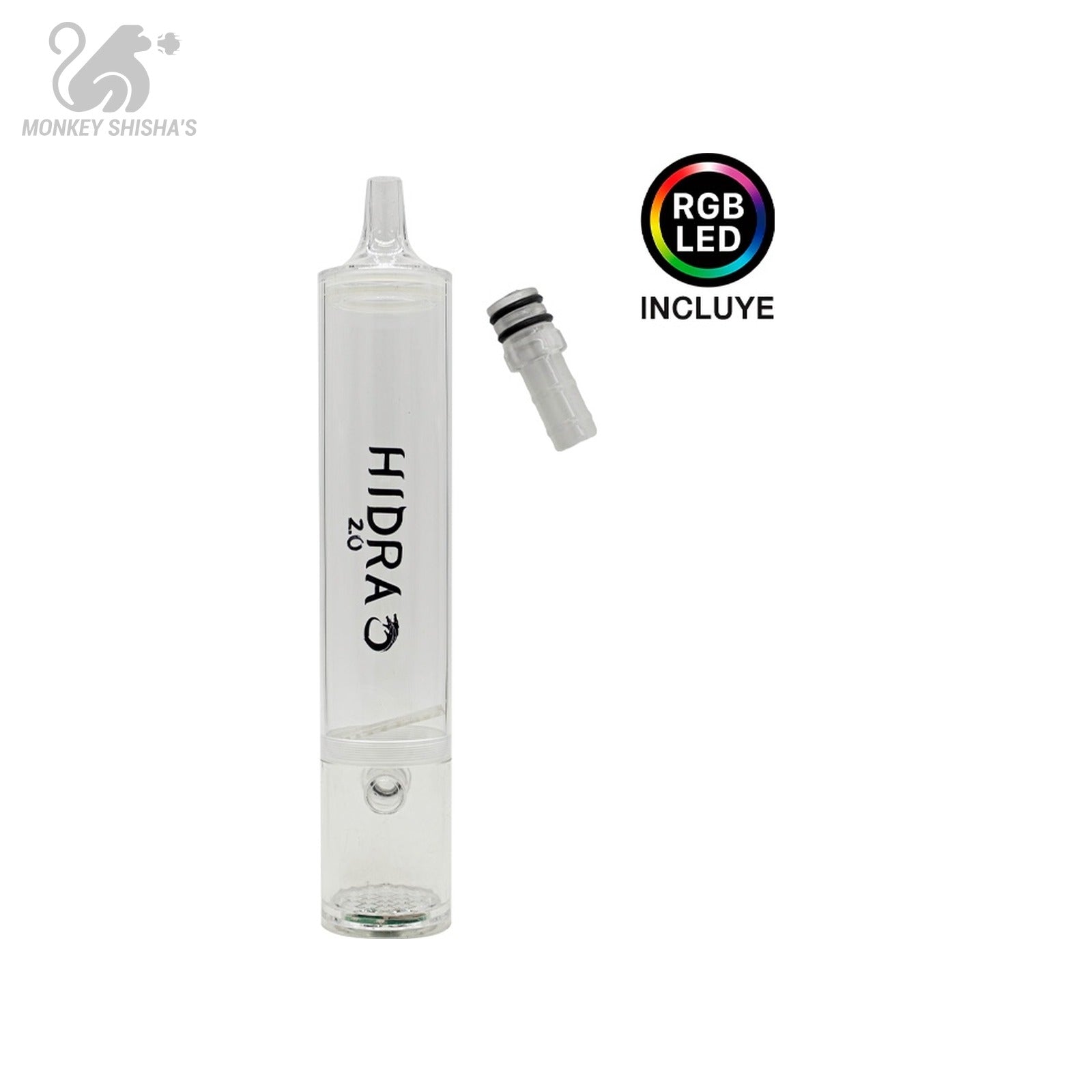 Hidra 2.0 con LED RGB para cachimba - Monkey Shisha's
