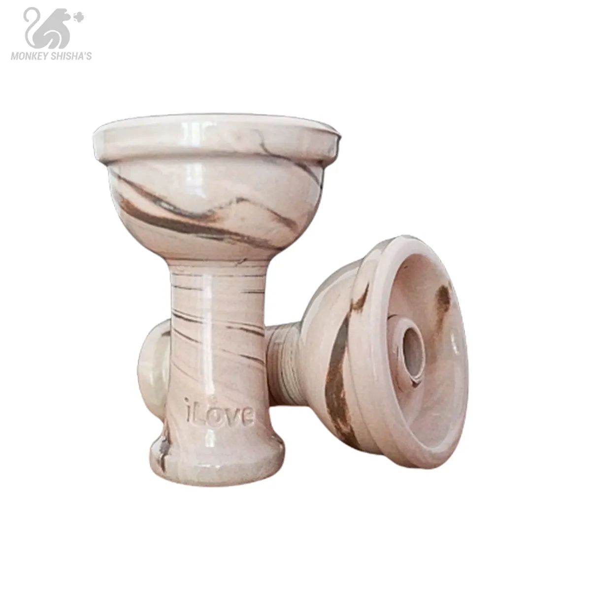 CAZOLETA MUD BOWL iLove - Monkey Shisha's