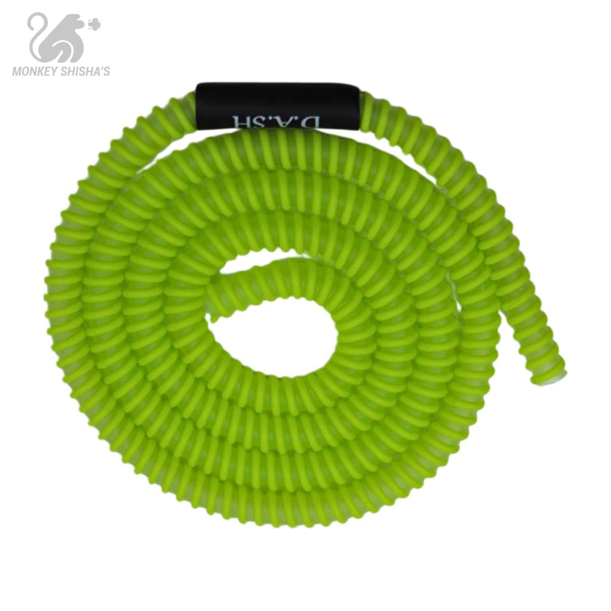 Manguera Dash Blitz verde de 160 cm para cachimba - Monkey Shisha's