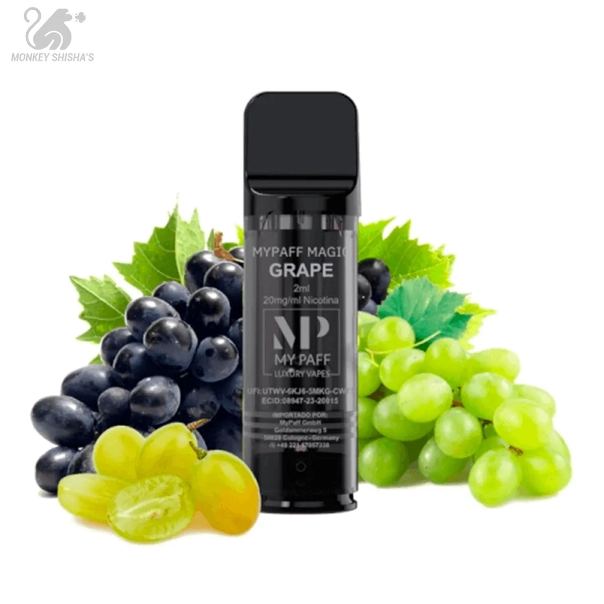 CARTUCHO MY PAFF POD 20mg - Monkey Shisha's