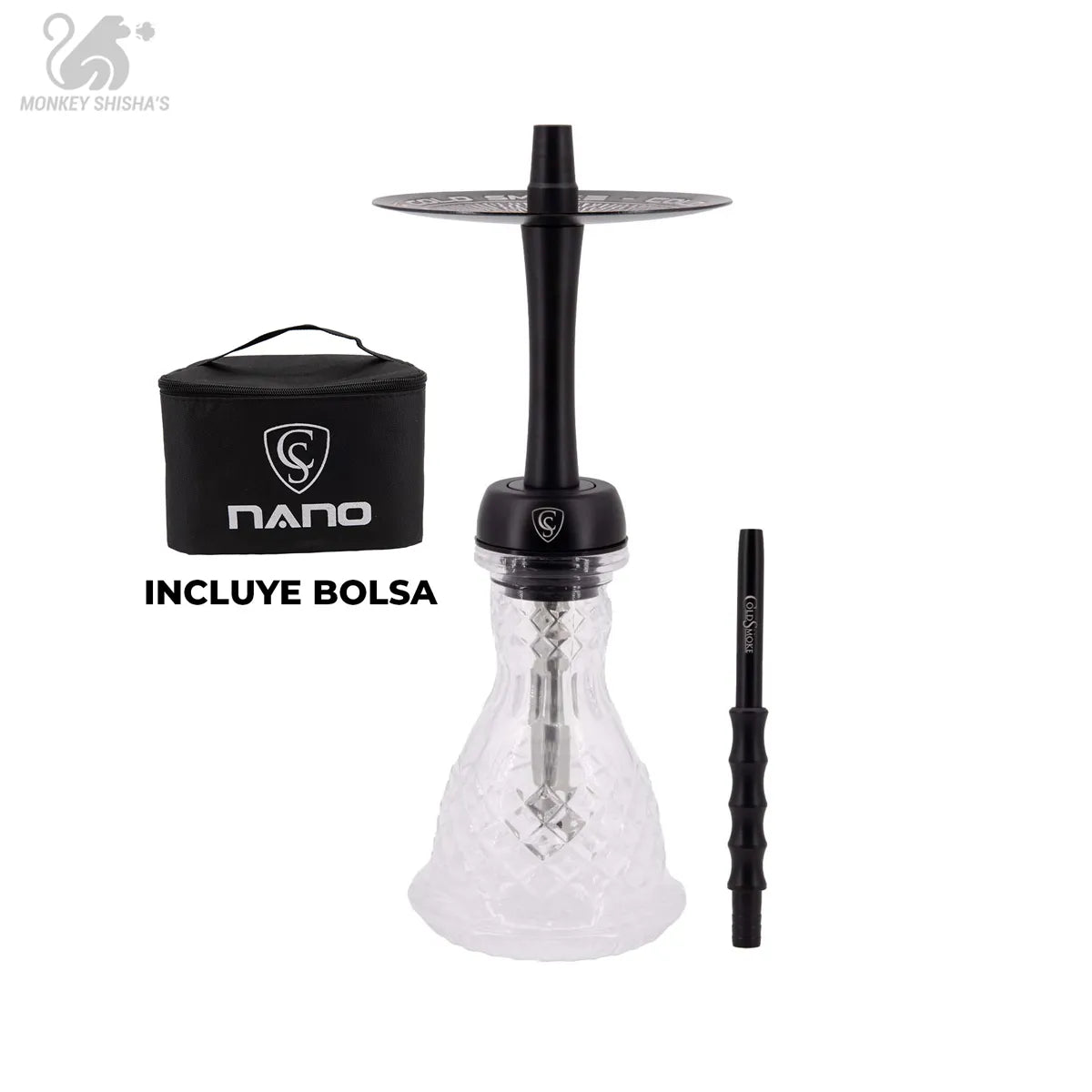 CACHIMBA COLD SMOKE NANO + BASE - Monkey Shisha's