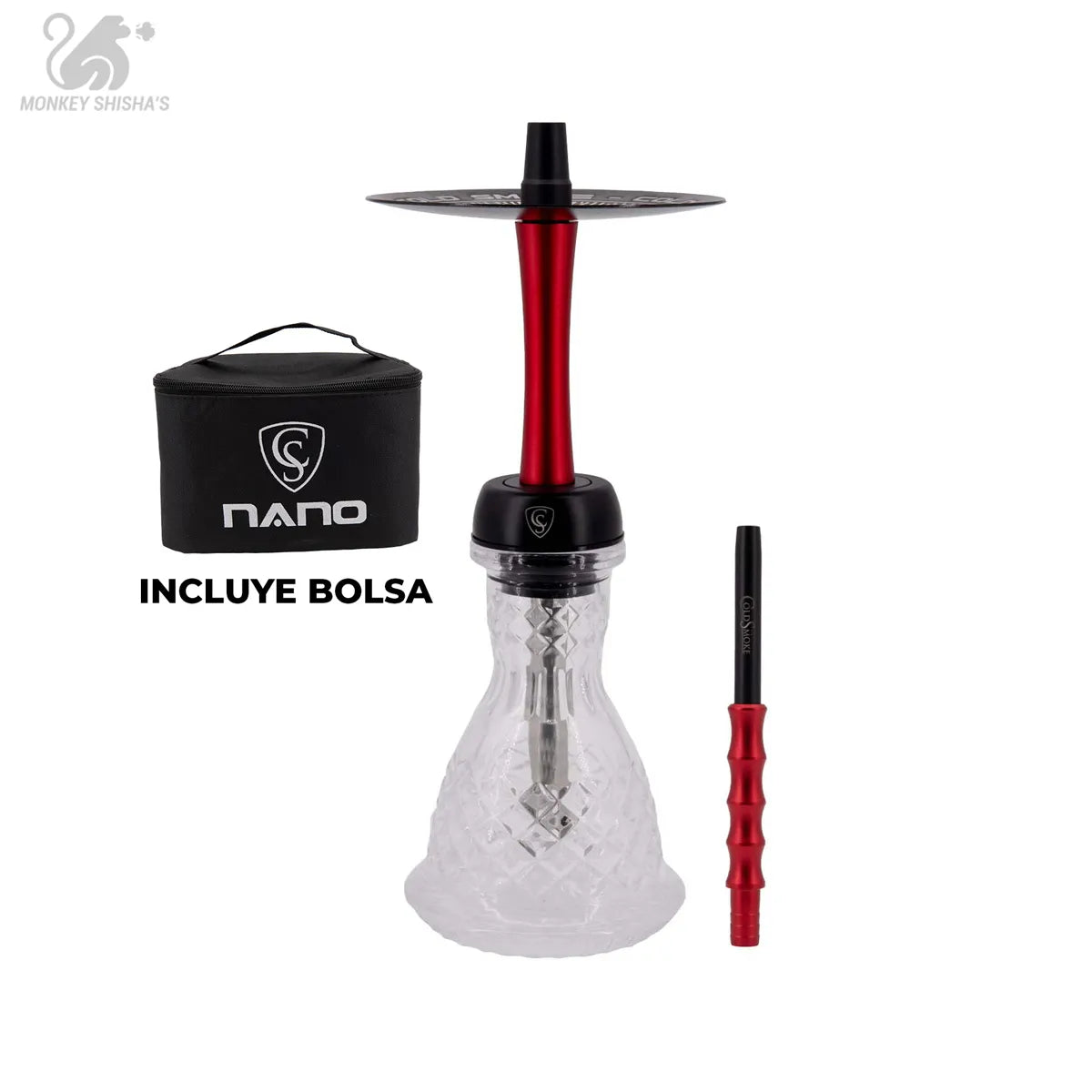 CACHIMBA COLD SMOKE NANO + BASE - Monkey Shisha's