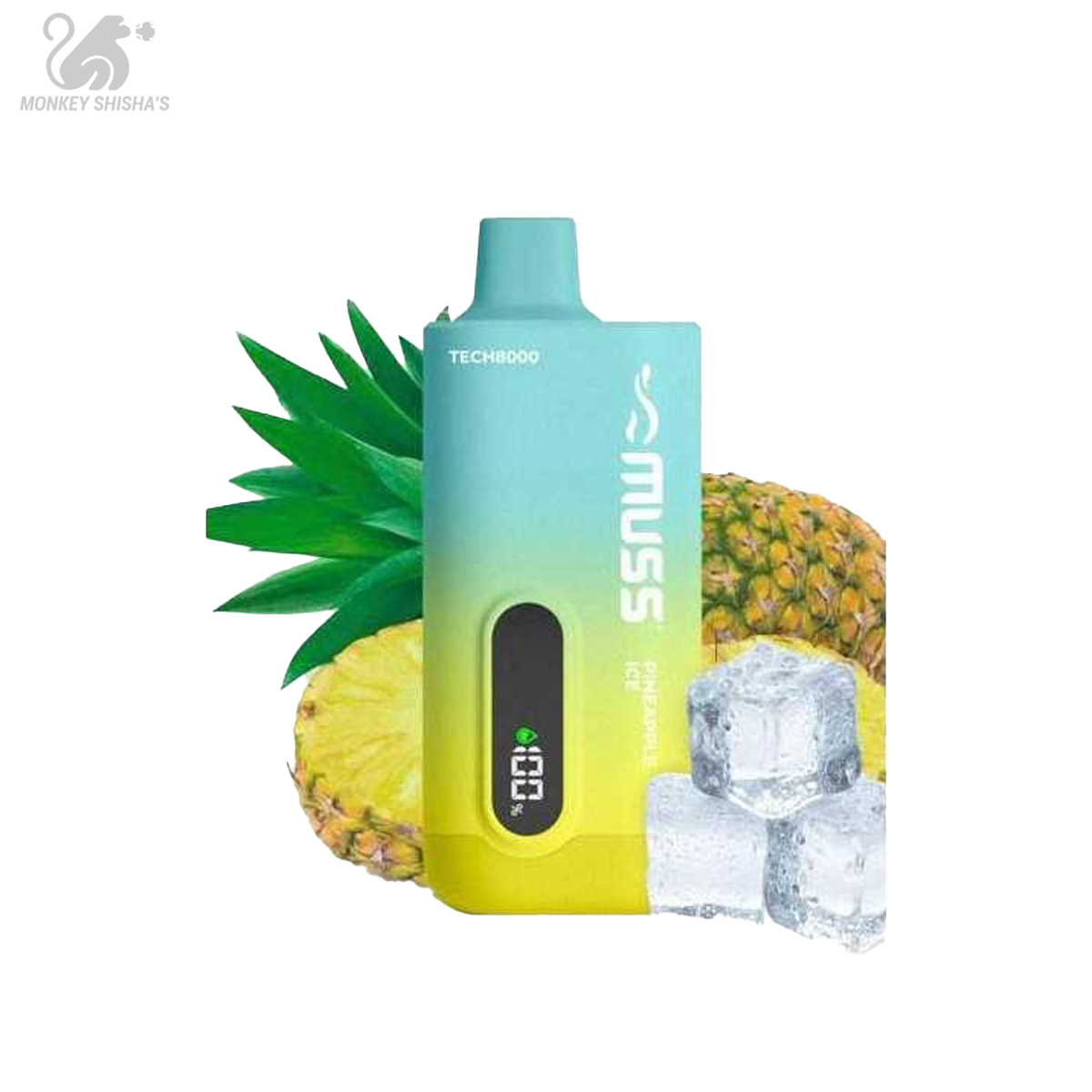 POD DESECHABLE MUSS TECH 8000