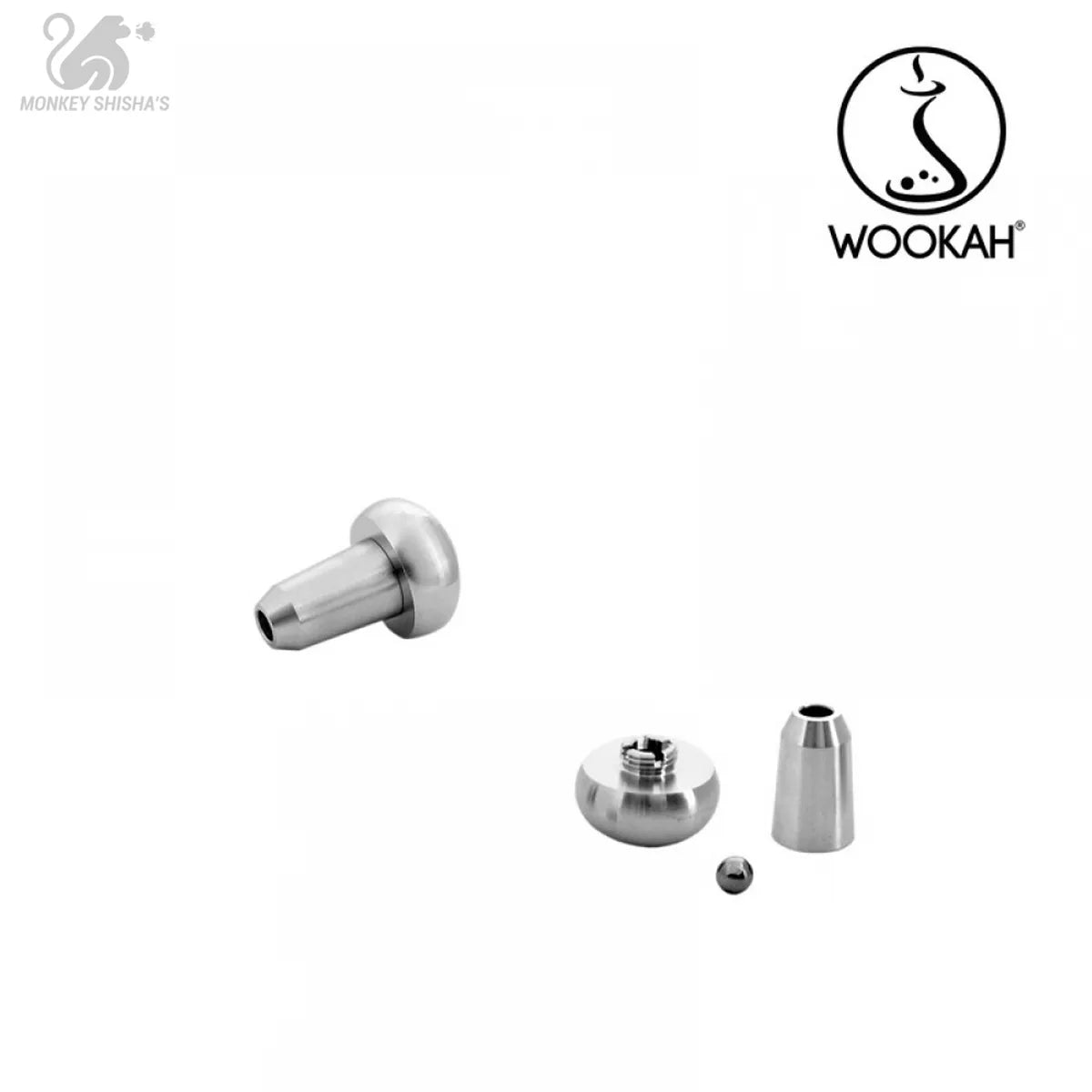 PURGA WOOKAH 1.0 INOX - Monkey Shisha's