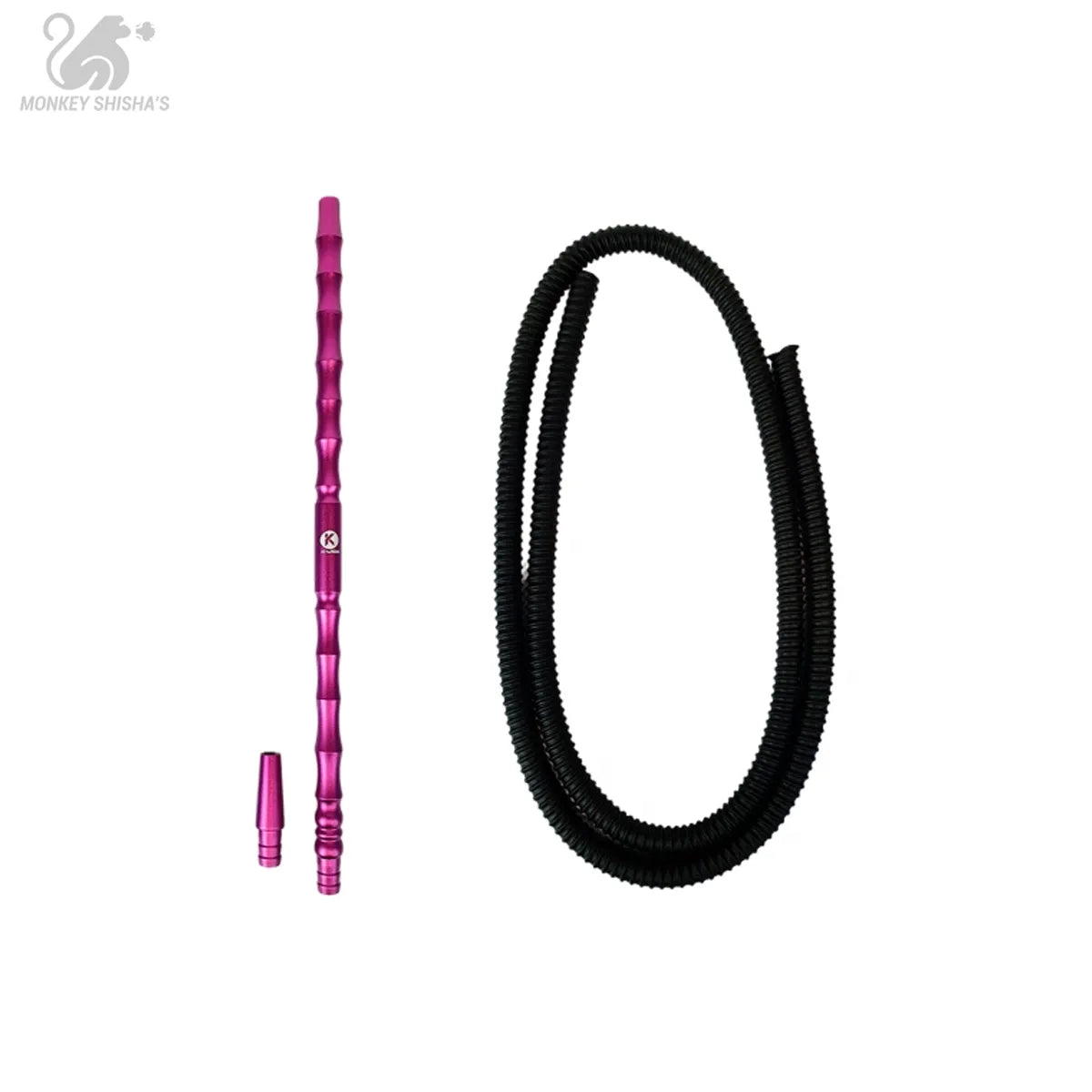 MANGUERA CACHIMBA K-LADA HELIX ALU - Monkey Shisha's