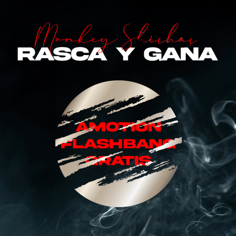 🎁 RASCA Y GANA MONKEY SHISHA’S (100% off)
