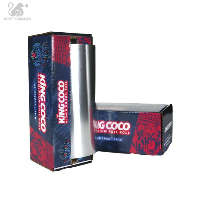 ROLLO ALUMINIO KING COCO 25m - Monkey Shisha's
