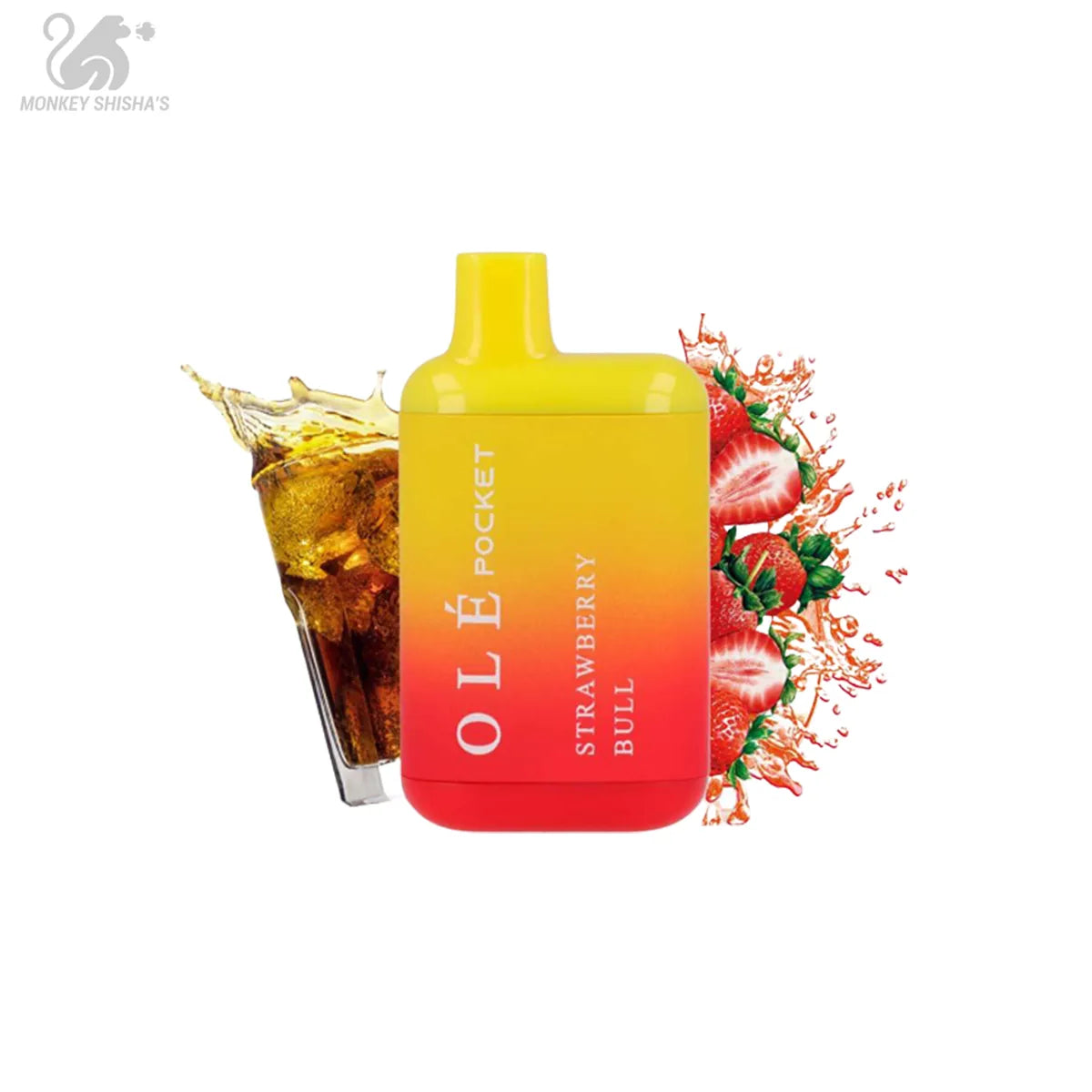 OLÉ POCKET 20MG 800 PUFFS (DESECHABLES) - Monkey Shisha's