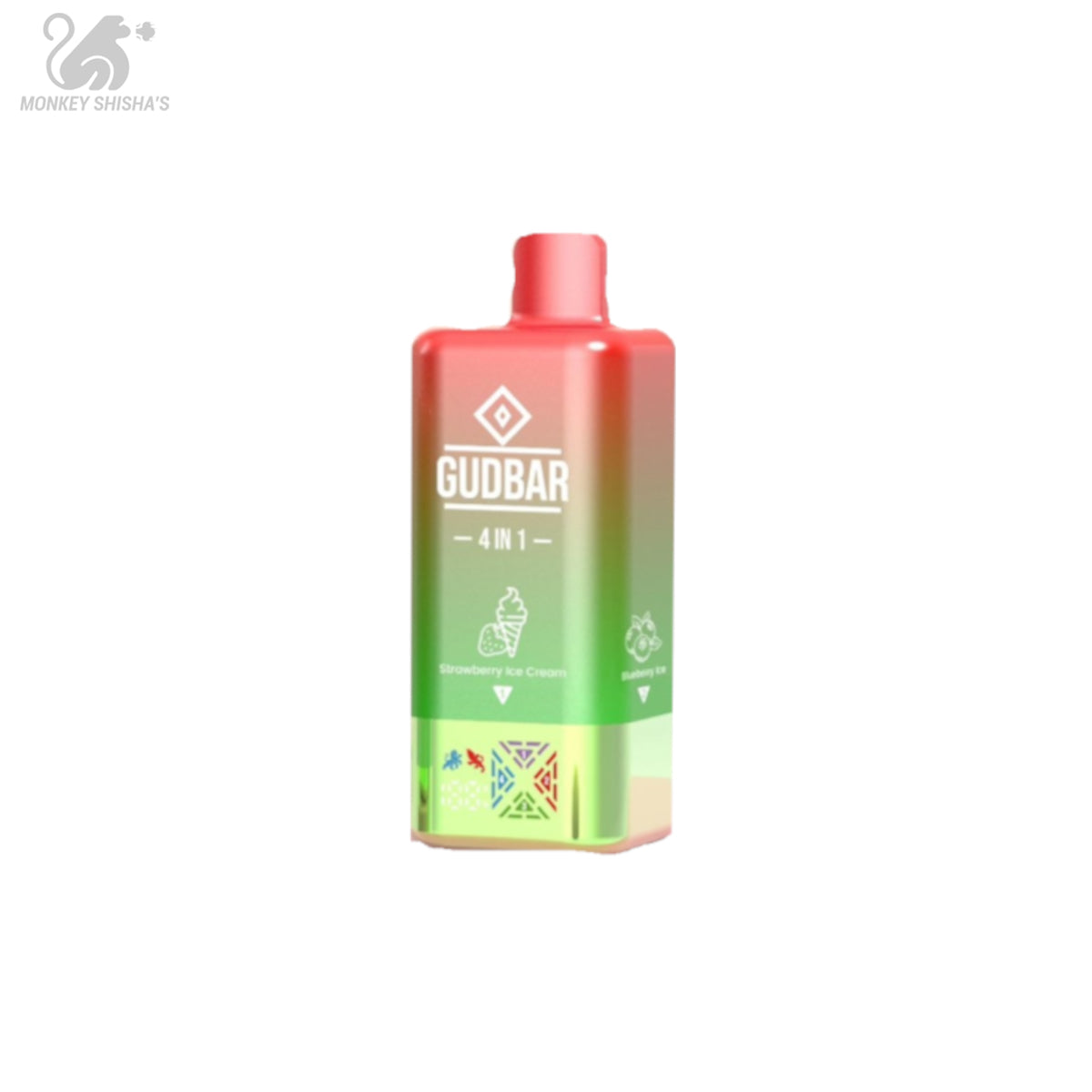 Vaper Gudbar 4 in 1 120.000 Puffs Sin Nicotina - Imagen 7 | GUDBAR