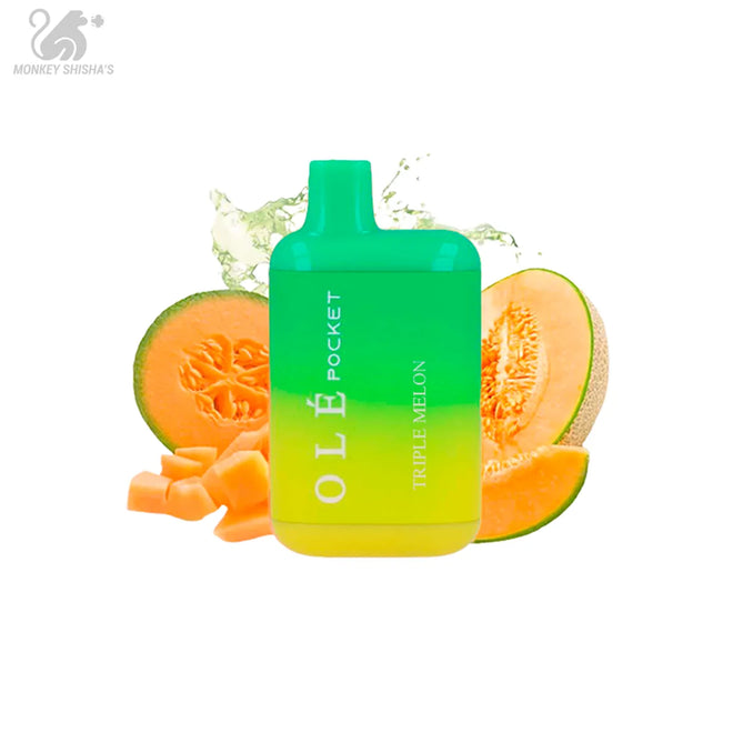 OLÉ POCKET 20MG 800 PUFFS (DESECHABLES) - Monkey Shisha's