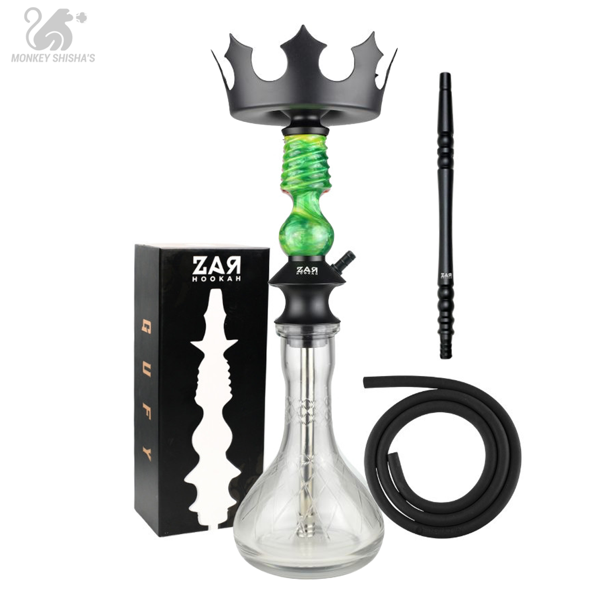 CACHIMBA ZAR HOOKAH GUFY - Vista trasera | Zar