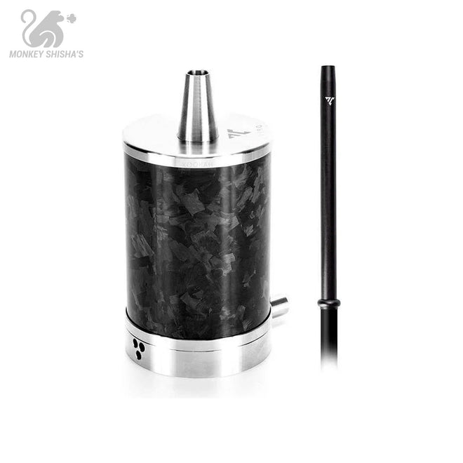 Cachimba Vyro One Carbon Forged Black - Monkey Shisha's