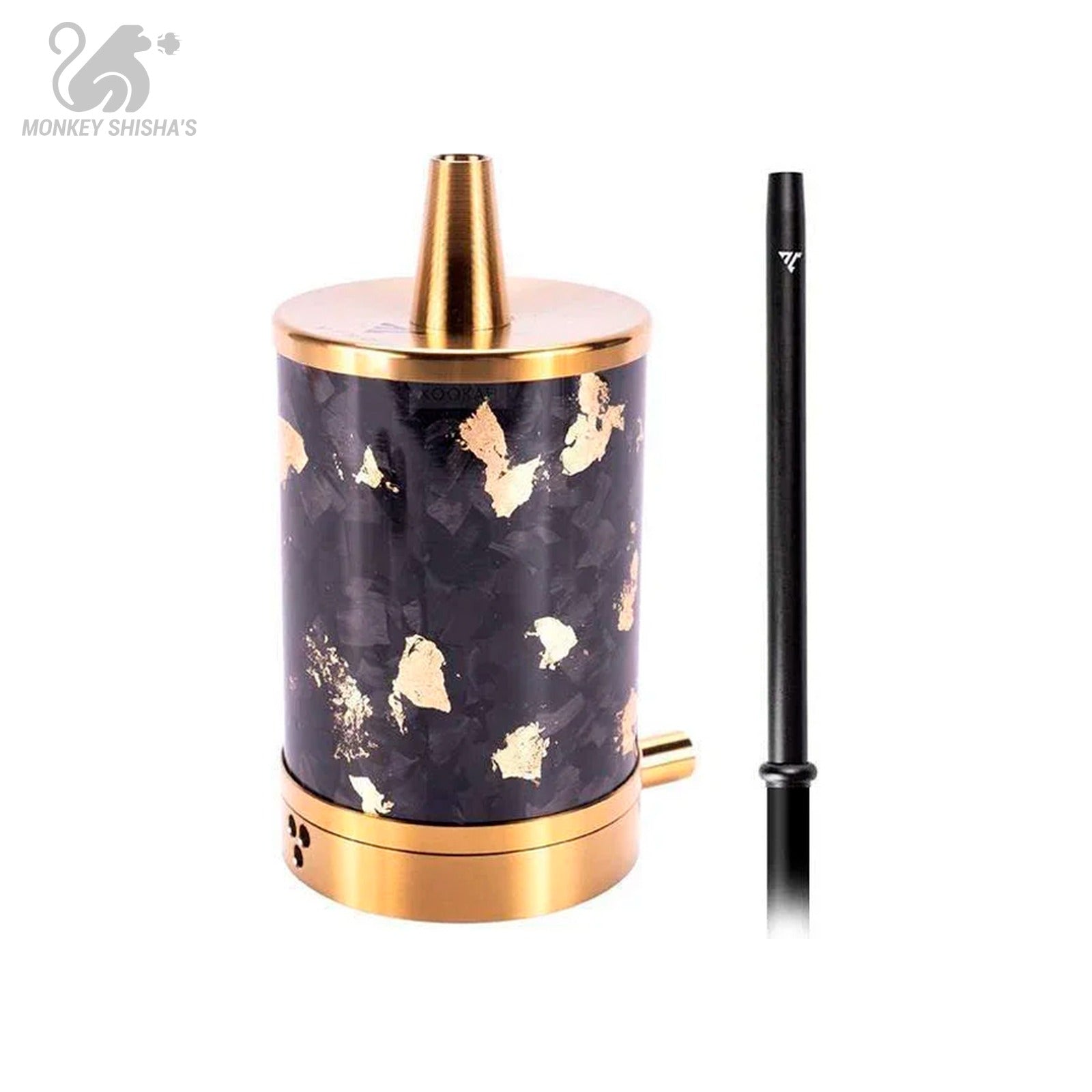 Cachimba Vyro One Carbon Forged Gold - Monkey Shisha's