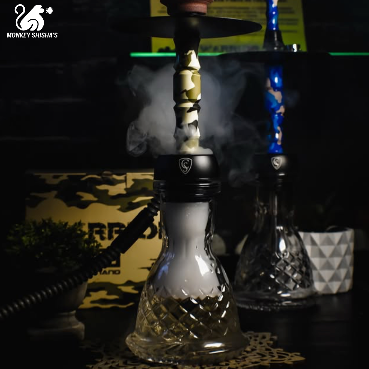 CACHIMBA COLD SMOKE NANO WARRIOR + BASE - Imagen 7 | Cold Smoke