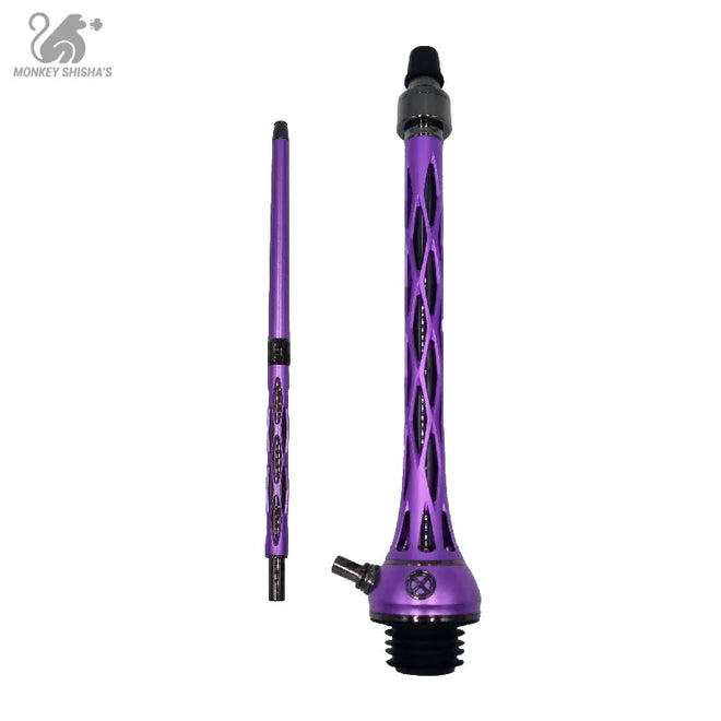 BLADE HOOKAH ONE M BLACK PURPLE - Monkey Shisha's