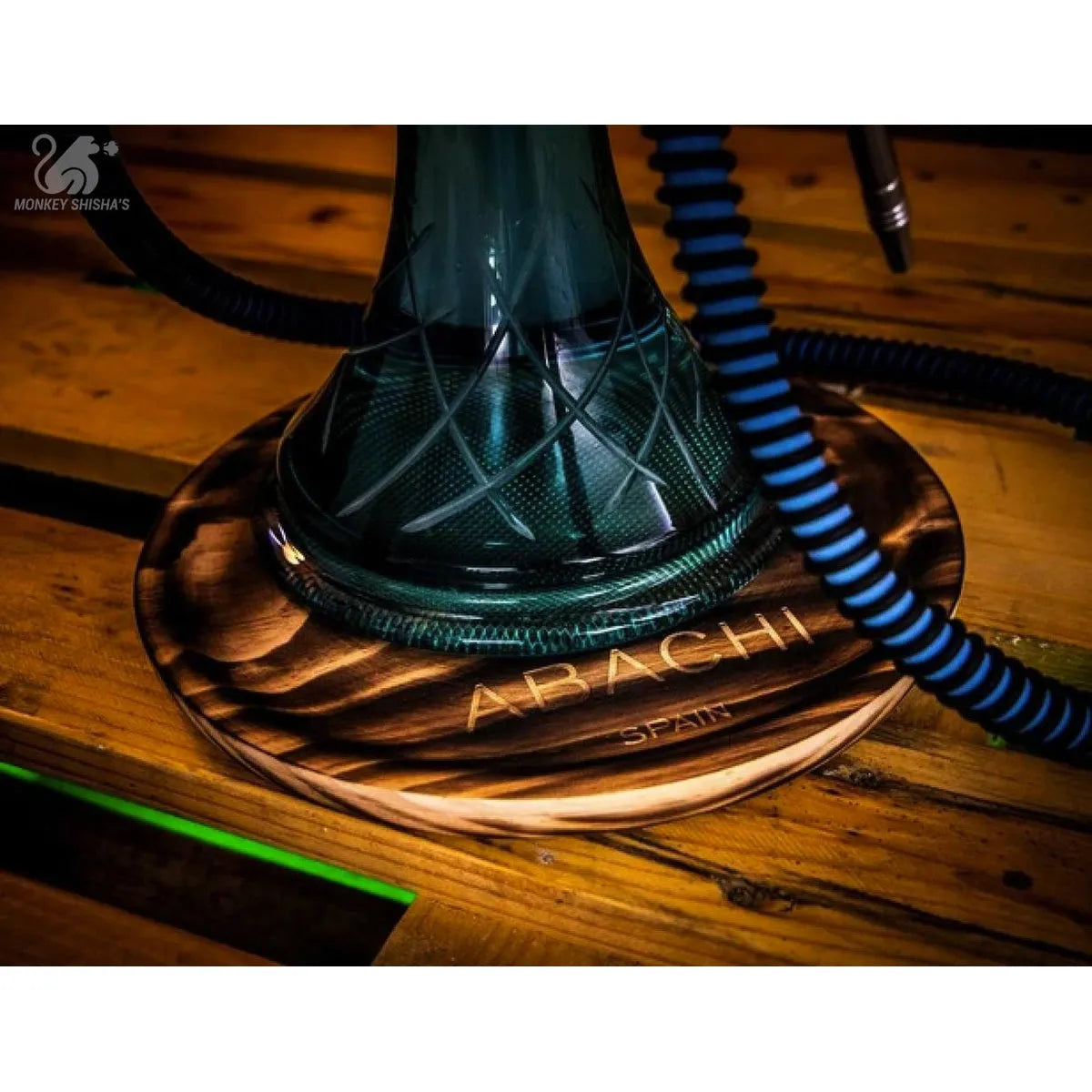 BASE DE MADERA SHOU SUGI BAN ABACHI TAPETE - Monkey Shisha's