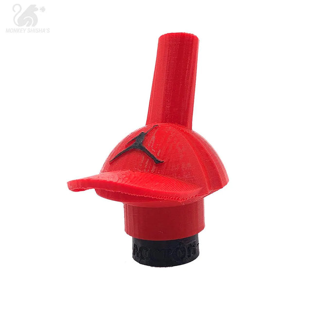 BOQUILLA 3D GORRA ROJA - Monkey Shisha's