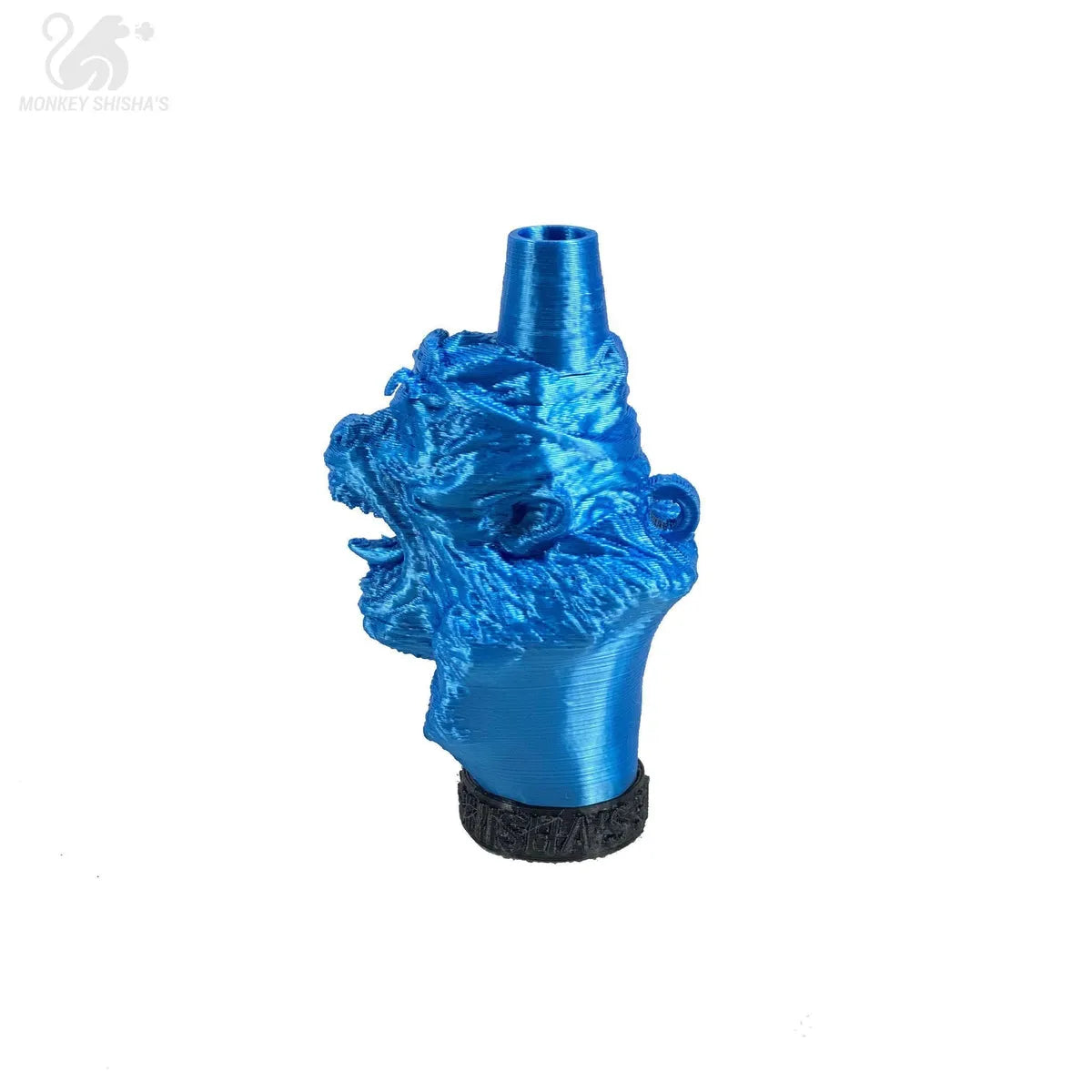 BOQUILLA 3D MONKEY SHISHA'S III Blue Fluor - Monkey Shisha's