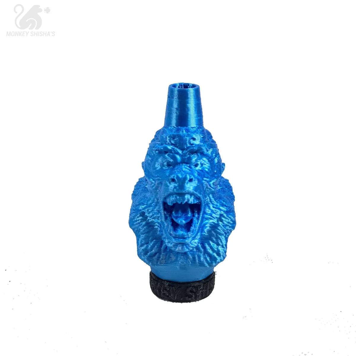 BOQUILLA 3D MONKEY SHISHA'S III Blue Fluor - Monkey Shisha's