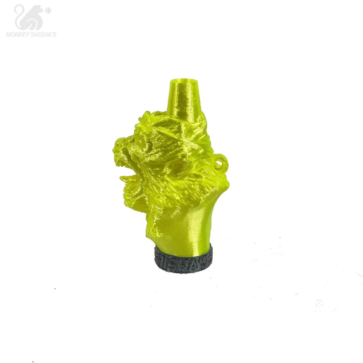 BOQUILLA 3D MONKEY SHISHA'S III Yellow Fluor - Monkey Shisha's