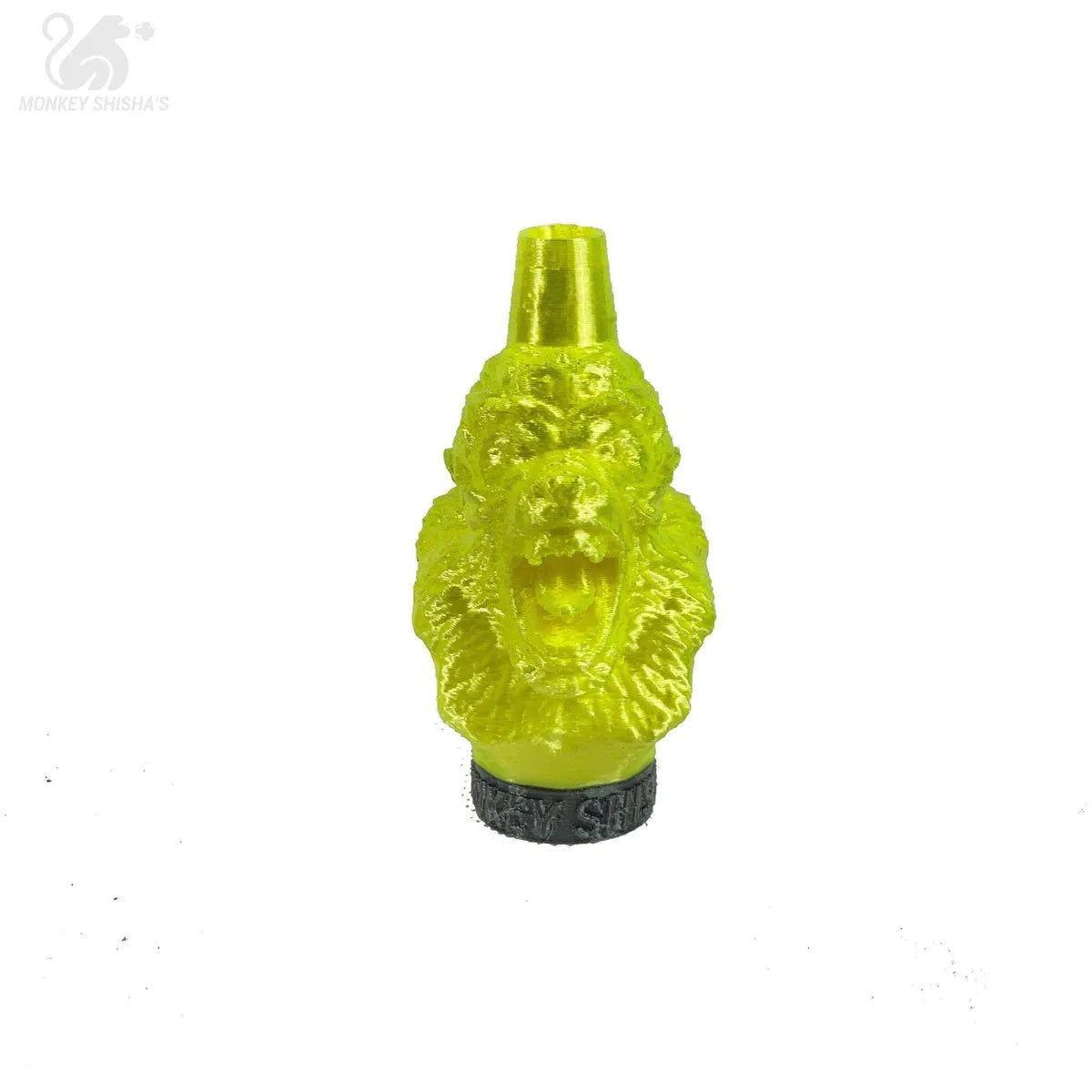 BOQUILLA 3D MONKEY SHISHA'S III Yellow Fluor - Monkey Shisha's