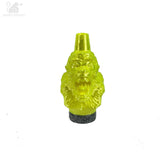 BOQUILLA 3D MONKEY SHISHA'S III Yellow Fluor